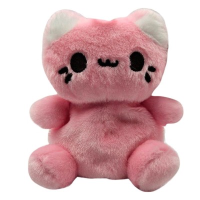 Aurora® Palm Pals™ Tasty Peach Strawberry Meowchi™ 5 Inch Stuffed Animal Toy