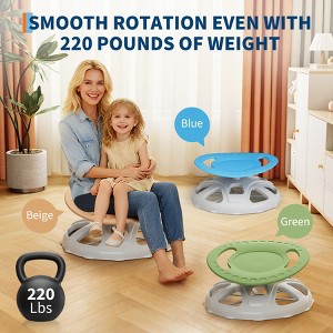 Kids Spinning Sensory Training Chair – Swivel Chair for Autistic Kids with Safety Handle & Non-Slip Design, Boosts Body Coordination - 1 of 4