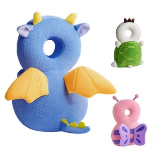 BabyBond Toddle Baby Head Protection Cushion Backpack Wear, Flying Dragon - 1 of 4