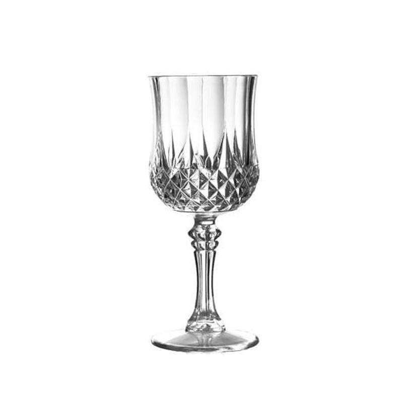 Smarty Had A Party 8 oz. Crystal Cut Plastic Wine Glasses (48 Glasses), 1 of 4