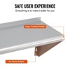 Munora 12" x 36" Stainless Steel Wall Mounted Floating Shelf - 250 lbs Capacity Commercial Shelving with Brackets - 4 of 4