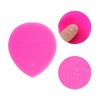 Unique Bargains Silicone Facial Cleansing Brush with Suction Cup 3.23"x2.76"x1.5" 1 Pc - 3 of 4