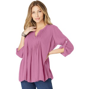 Roaman's Hand Crinkled Tara Shirt - 1 of 4