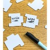 Carson Dellosa Education Write-On/Wipe-Off: 52 Blank Puzzle Pieces Manipulatives, Early Childhood, Grade PK-2 - 3 of 3