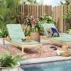 78"x22" Outdoor Chaise Lounge Cushion - Room Essentials™ - 2 of 4