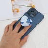 Unique Bargains Reusable Heart Adhesive Phone Grip Blue 1 Pc - 4 of 4