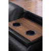 TiramisuBest Blue Velvet Sectional Sofa with Chaise, Plush Upholstered Modular Couch for Living Room - 3 of 4