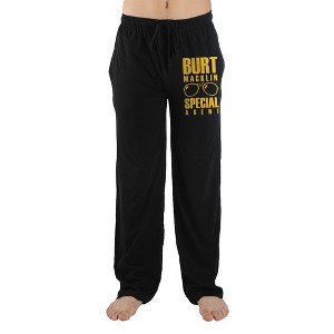 Parks & Rec Sitcom Burt Macklin Mens Sleep Pajama Pants - 1 of 2