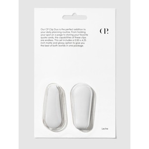 Cloth & Paper Clip Duo Leché - 1 of 4