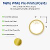 Avery Round Cards, 2" Diameter, Gold-Metallic Ornaments, Matte, 120 - 2 of 4