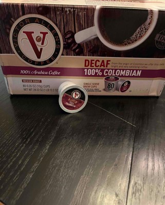 Victor Allen's Coffee Decaf 100% Colombian Single Serve Coffee Pods, 80 ...