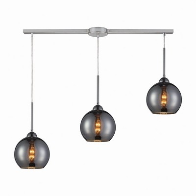 Elk Home Cassandra 3 - Light Pendant in  Polished Chrome