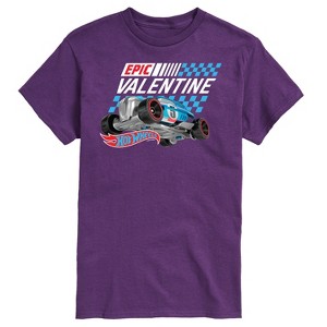 Men's - Hot Wheels - Valentine's Epic Short Sleeve Graphic T-Shirt - 1 of 4