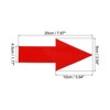 Unique Bargains PVC Waterproof Removable Adhesive Floor Marking Arrow Sticker Labels 30 Pcs - 2 of 4