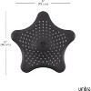 Umbra Starfish Drain Cover/Hair Catcher, Black - 2 of 4
