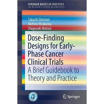 Dose-Finding Designs for Early-Phase Cancer Clinical Trials - by  Takashi Daimon & Akihiro Hirakawa & Shigeyuki Matsui (Paperback)