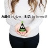 Big Dot of Happiness Game Zone - Mini Cone Pixel Video Game Party or Birthday Party Hats - Small Little Party Hats - Set of 8 - 3 of 4