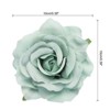 Unique Bargains Soft Fabric Weddings Party Women Rose Flower Hair Clips 30 Pcs - 2 of 4