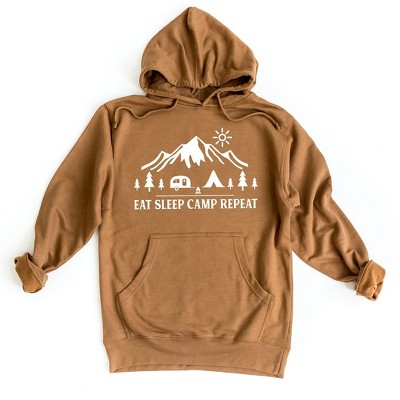 Simply Sage Market Women's Graphic Hoodie Eat Sleep Camp Repeat