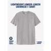 KingSize Lightweight Longer-Length Crewneck T-Shirt - image 3 of 4