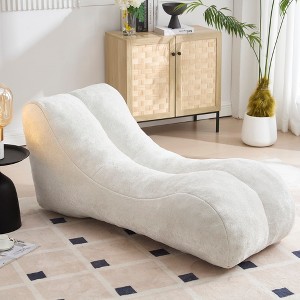 Spassway Bean Bag Sofa for Living Room Bean Bag Chair for Bedroom Recliner Sofa for Balcony Porch Modern Sleeper Sofa - 1 of 4