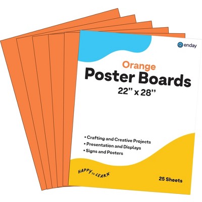 Poster Board Lightweight Craft Backing Boards for Presentations Office Sign Blank Painting Board Smooth Surface Poster Sheets for School
