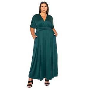 L I V D Women's Raffi Pocket Empire Waist Maxi Dress - 1 of 3