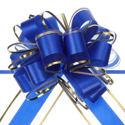 Unique Bargains Gift Wrapping Christmas Wedding Car Large Pull Bow 10 Pcs