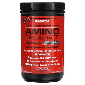 MuscleMeds Amino Decanate, Fruit Punch, 13.4 oz (381 g) - 1 of 2