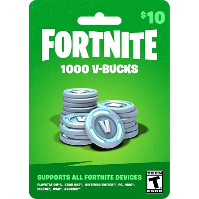 how to use v bucks gift card on xbox