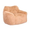 NicBex Giant Bean Bag Chair for Adults,Bean Bag Couch with Armrests,Comfy Chair Stuffed High-Density Foam,Lazy Sofa for Living Room&Bedroom - 2 of 4