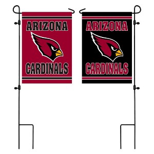 Evergreen Garden Flag Embossed Suede, Arizona Cardinals Double Sided Indoor Outdoor Decor 18" x 12.5" - 1 of 1