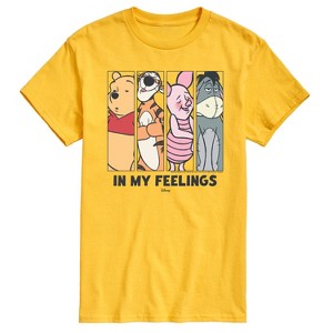 Men's - Winnie The Pooh - In My Feelings Short Sleeve Graphic T-Shirt - 1 of 4