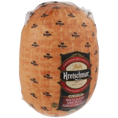 Kretschmar Mesquite Smoked Turkey Breast - Deli Fresh Sliced - price per lb