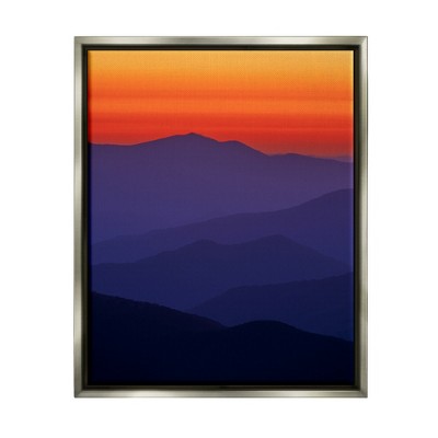 Stupell Industries Bold Mountain Sunrise SkyFloater Canvas Wall Art