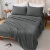 Hachikiko King Size 4-Piece Bed Sheet Set - Cloud-Like Skin-Friendly Cotton Blend Bedding, Soft Breathable All-Season Sheets & Pillowcases - 2 of 4