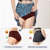 VOXSHE Period Underwear for Women Mild Absorbency Leak-proof Panties for Menstrual Red - 3 of 4