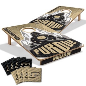 NCAA Purdue Boilermakers 2'x3' Wood Toss Game Set - 1 of 4