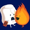 Junior's Design By Humans Fire Hug By radiomode T-Shirt - 2 of 3