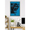 Trends International NFL Carolina Panthers - Logo 25 Framed Wall Poster Prints - 2 of 4