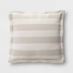 Cabana Stripe Outdoor Deep Seat Pillow Back Cushion DuraSeason Fabric™ - Threshold™