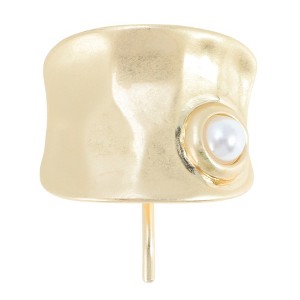 Unique Bargains Women's Fashion U-shaped Faux Pearl Ponytail Buckle Hair Clip 1 Pc - 1 of 4