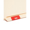 Smead Single Digit End Tab Labels Number 8 Red 250/Roll 67428 - 3 of 4