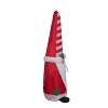 Gemmy Christmas Inflatable Santa Gnome, 5 ft Tall, Multi - 3 of 4