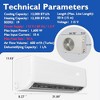 Garvee 12000 BTU Mini Split AC w/WiFi Work Alexa 19 SEER2 Cools Up to 750 Sq. Ft, w/1 Ton Heat Pump Pre-Charged & Installation Kit, Ultra-Quiet - 3 of 4