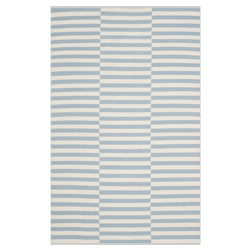 Juliette Flatweave Area Rug - Ivory / Light Blue (4' X 6') - Safavieh