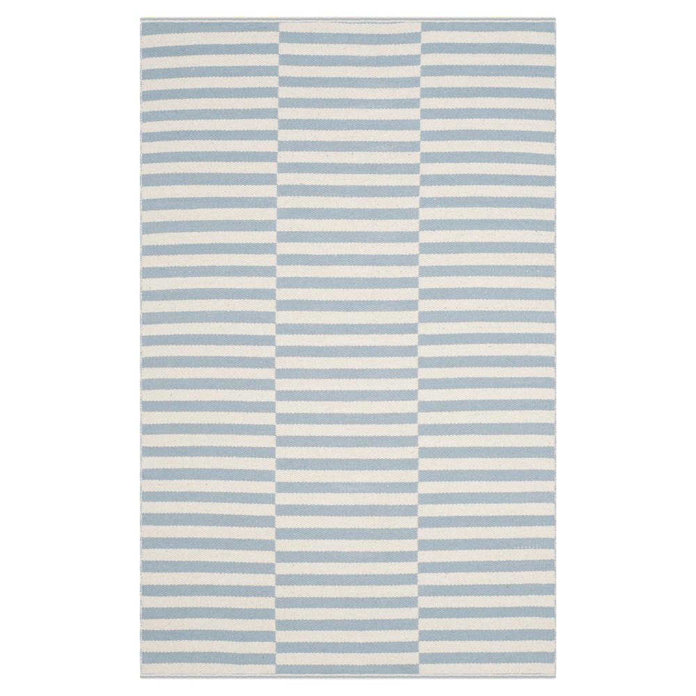 Juliette Flatweave Area Rug - Ivory / Light Blue (4' X 6') - Safavieh