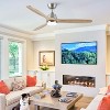 BestParts 52 Inch Ceiling Fan, Lighted Ceiling Fan with Remote Control, 6-Speed ​​Reversible Motor, Farmhouse Style, Solid Wood - 3 of 4