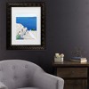 Trademark Fine Art - Petra Lizde  Into the Blue Matted Framed Art - 2 of 4