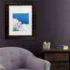 Trademark Fine Art - Petra Lizde  Into the Blue Matted Framed Art - image 2 of 4